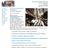 Tablet Screenshot of causes-of-terrorism.net